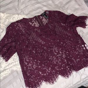 Forever 21 Tops - Lace crop tops Forever 21 Tops - Lace crop tops